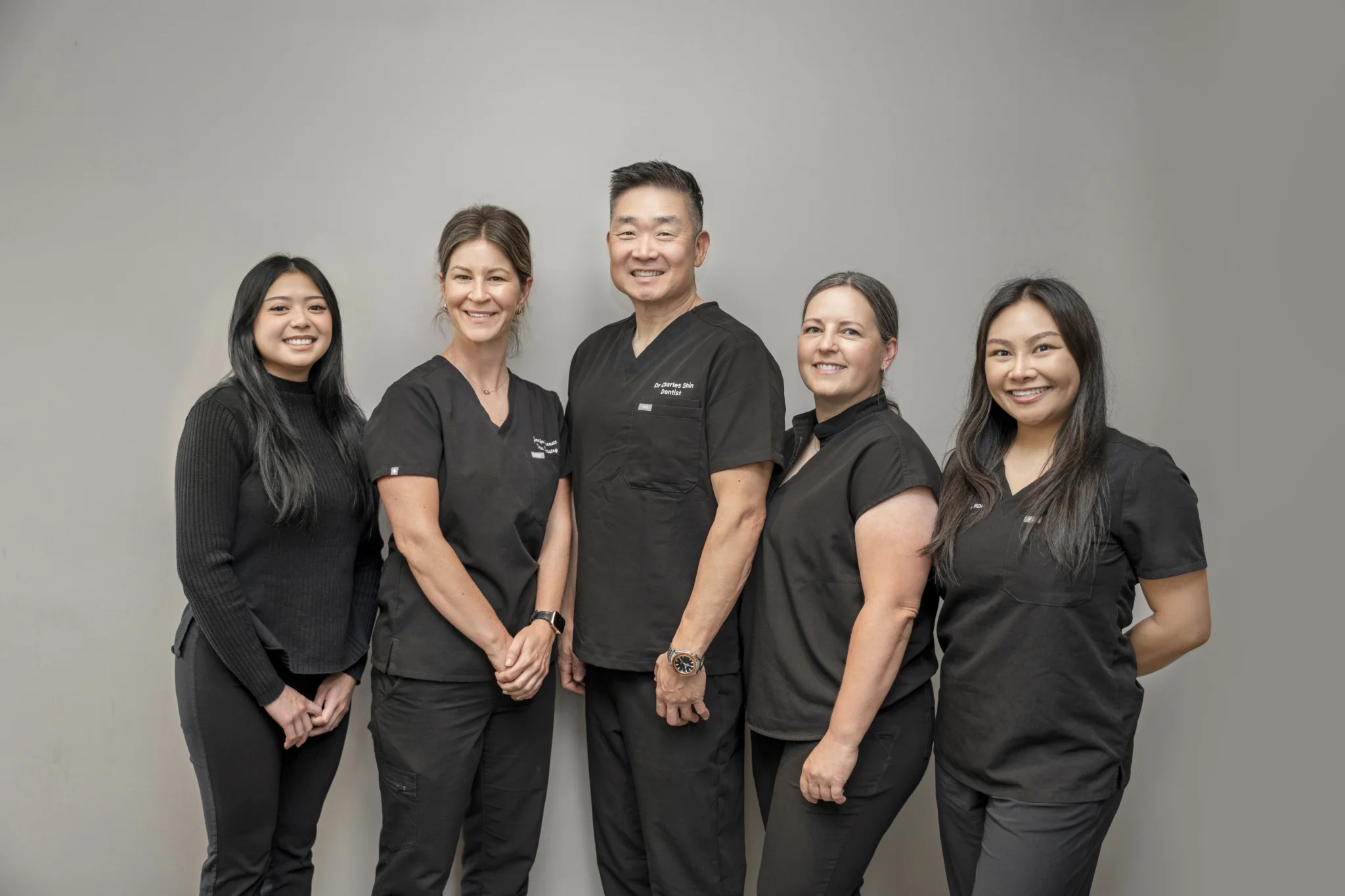 our team shin dentistry in stouffville